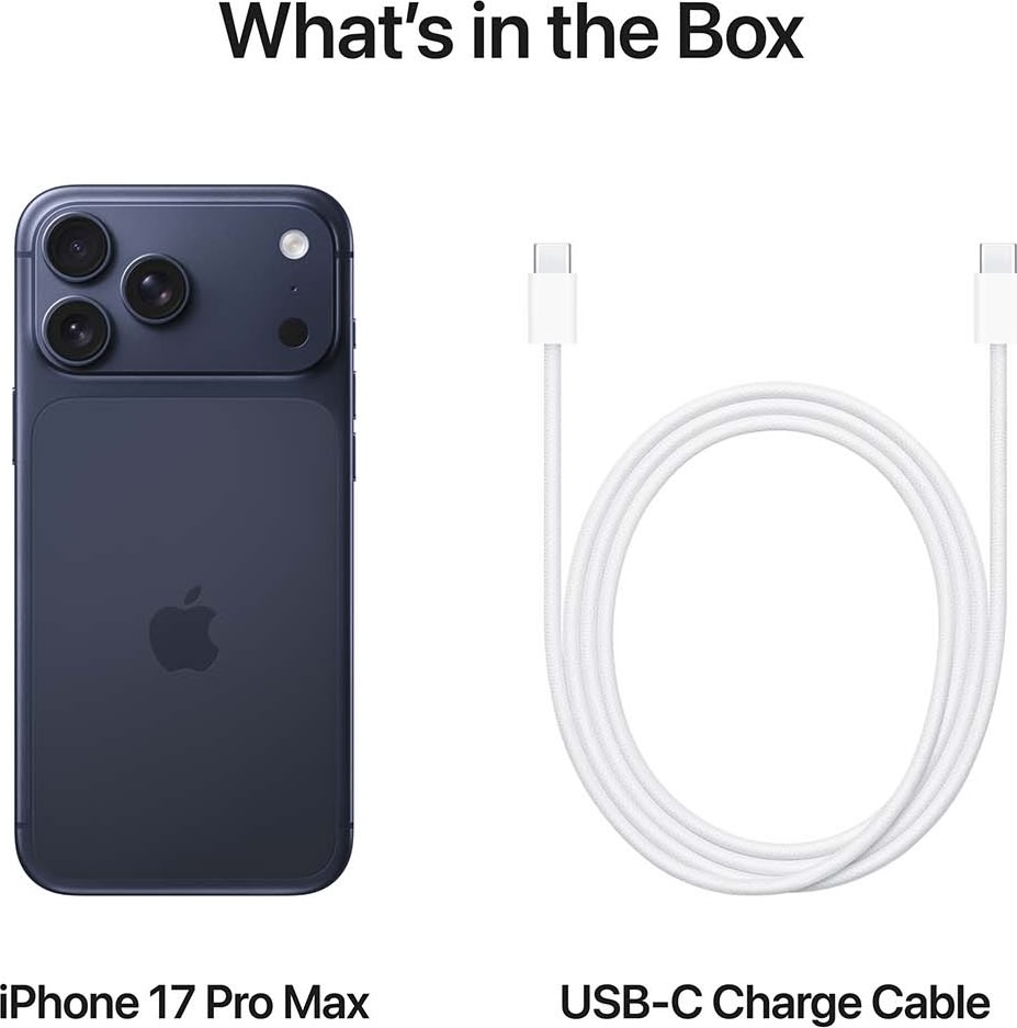 Apple iPhone 17 Pro Max, 2TB, dybblå