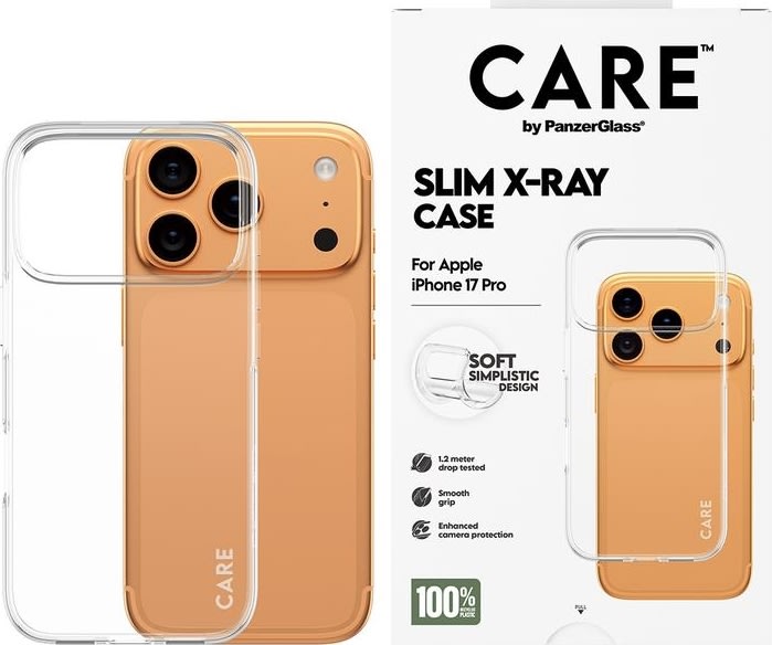 CARE iPhone 6.3" Pro Fashion X-Ray cover, klar