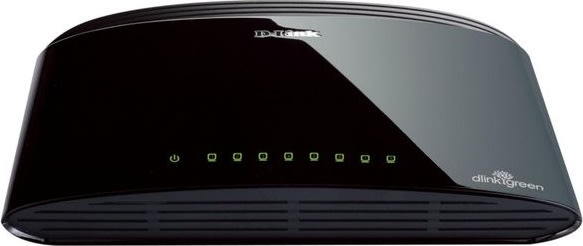 D-Link DES-1008D/E Switch, 8 Ports 10/100