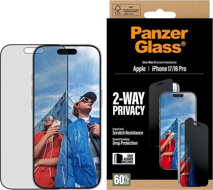 PanzerGlass iPhone 6.3" Pro/16 Pro UWF 2-lag