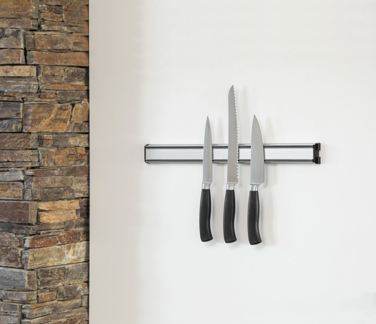 Steel Function Knivmagnet, rustfrit stål, 48 cm.