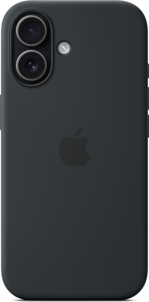 Apple iPhone 17 silikone cover med MagSafe, sort