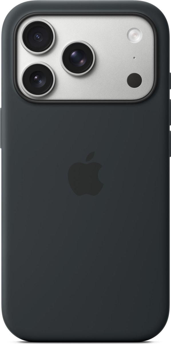 Apple iPhone 17 Pro silikonecover m. MagSafe, sort