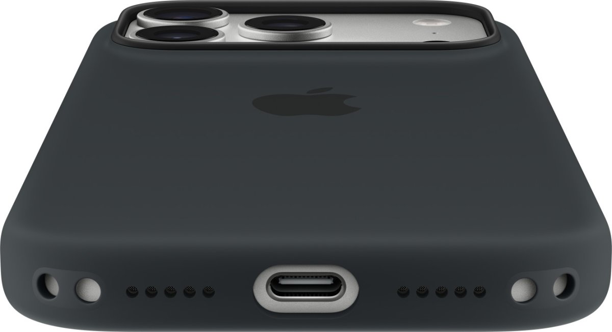 Apple iPhone 17 Pro silikonecover m. MagSafe, sort