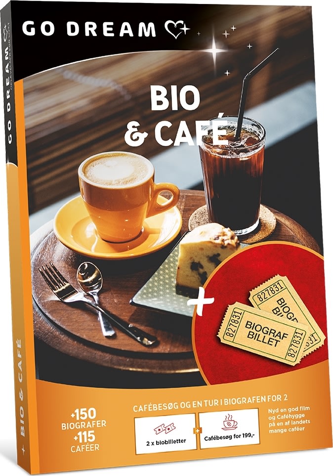 Oplevelsesgave - Cafe & bio for 2