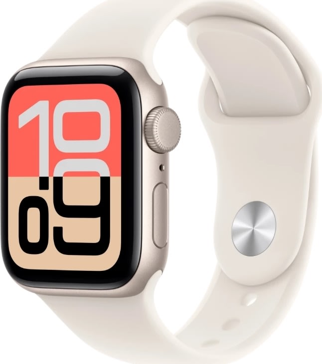 Apple Watch SE 3, (GPS+4G), 40mm, starlight, M/L