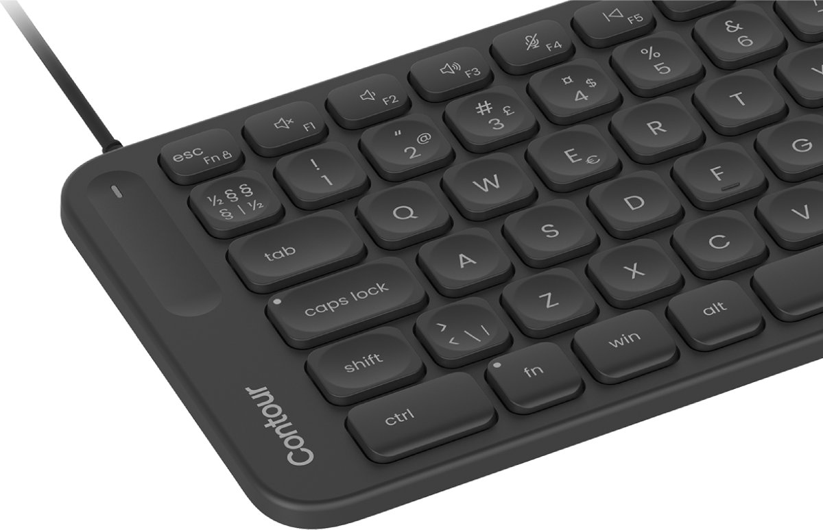 Contour Balance Mid-Size tastatur, kablet, nordisk