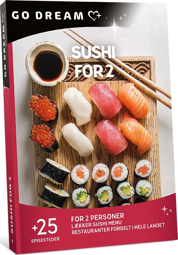 GO DREAM - Sushi for 2 personer