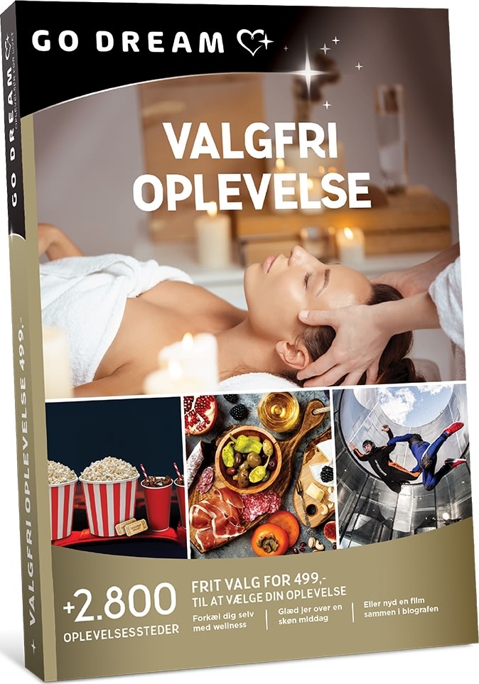 GO DREAM - Valgfri oplevelse for 499,-
