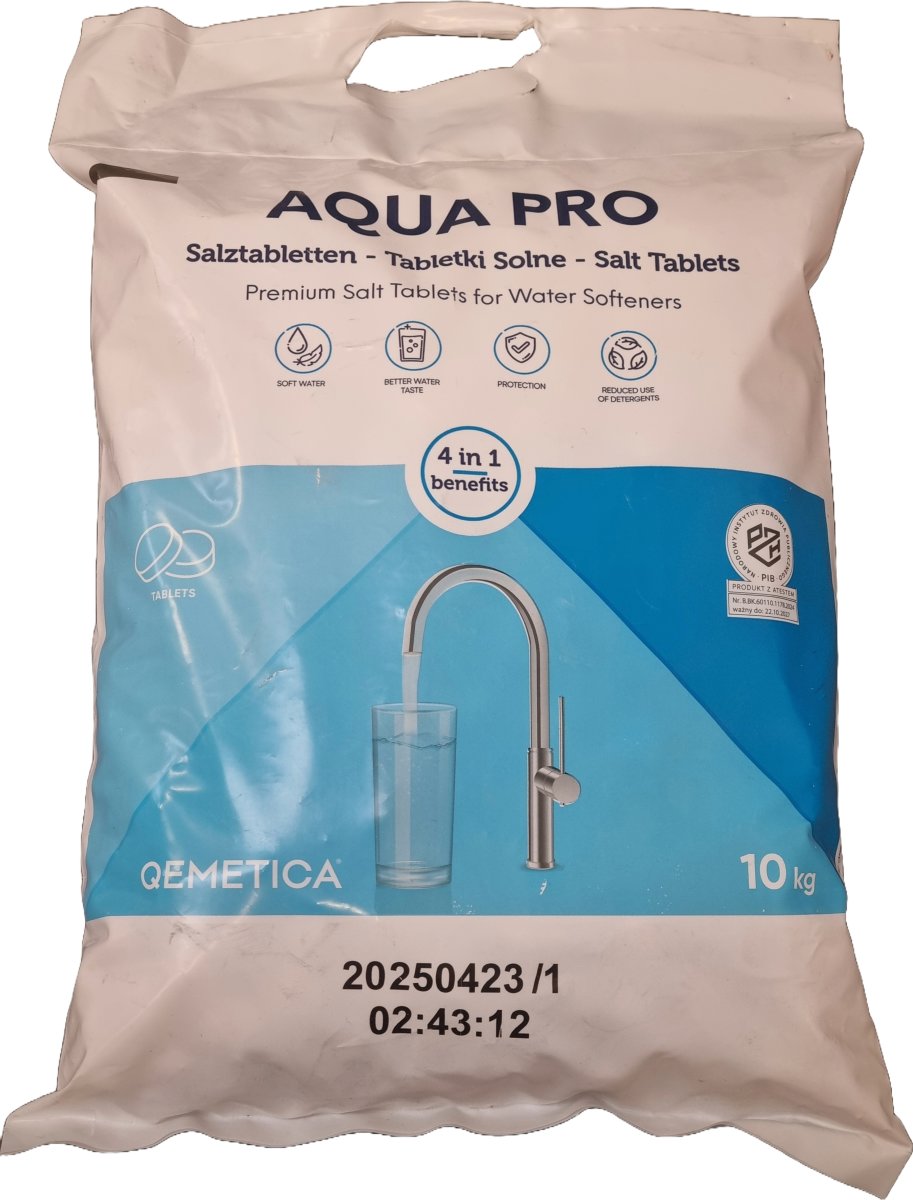 Salttabletter til industriopvasker, 10 kg