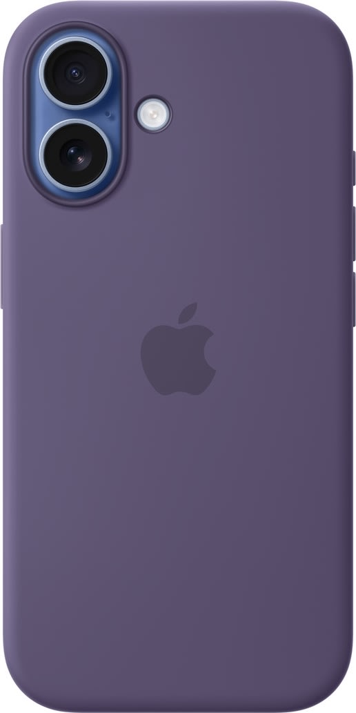 iPhone 17 Silicone Case with MagSafe, sart lilla