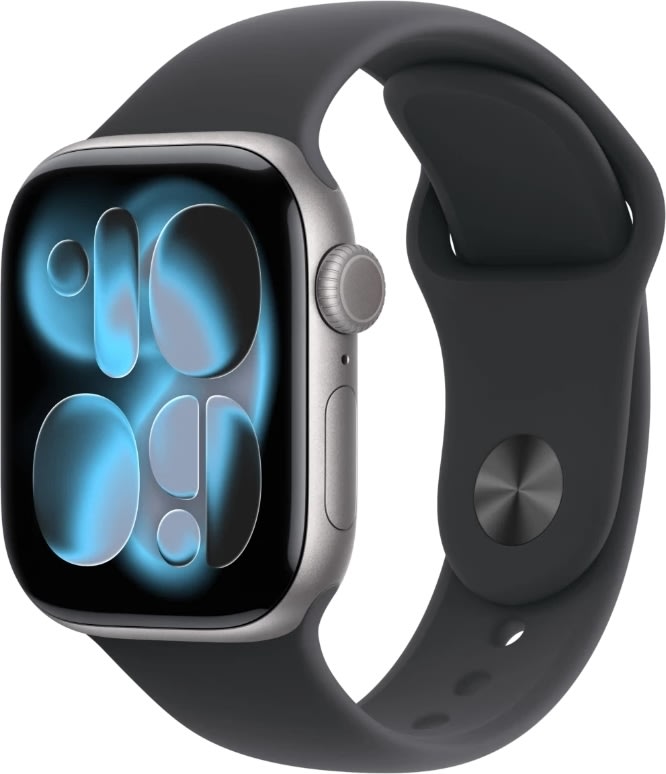 Apple Watch Series 11, GPS, 42mm, spacegrey, M/L