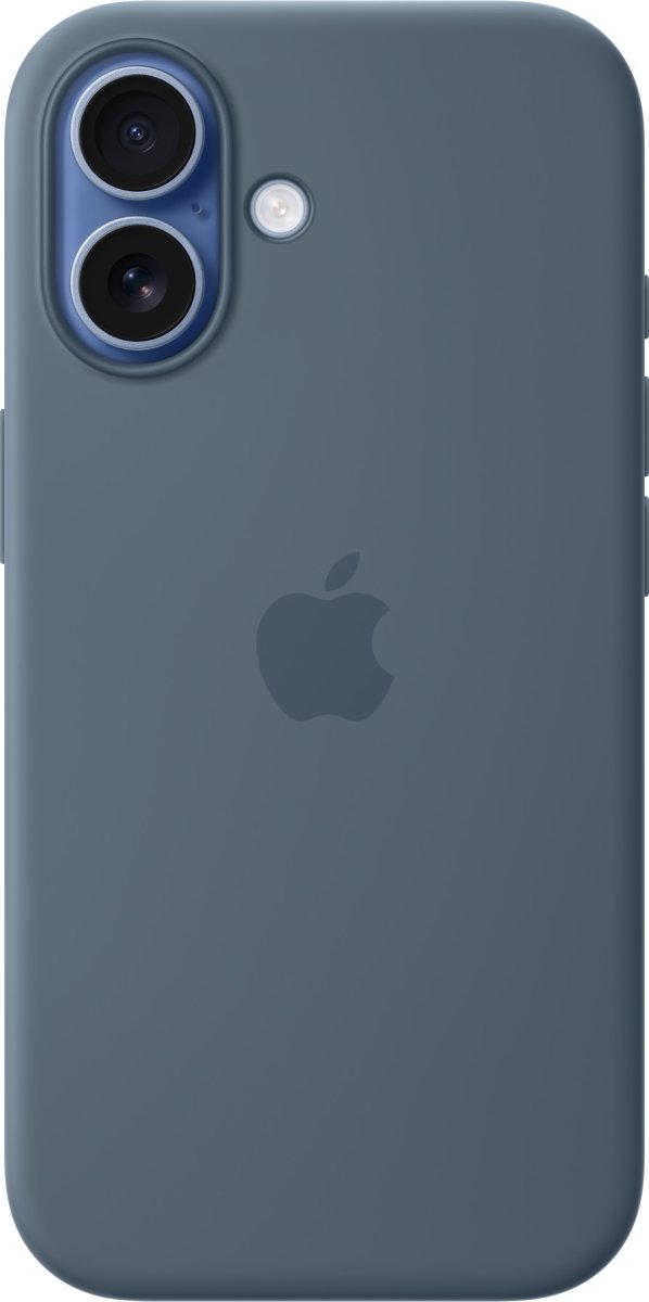 Apple iPhone 17 Silikone Cover, Stålblå