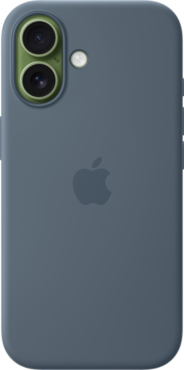Apple iPhone 17 Silikone Cover, Stålblå