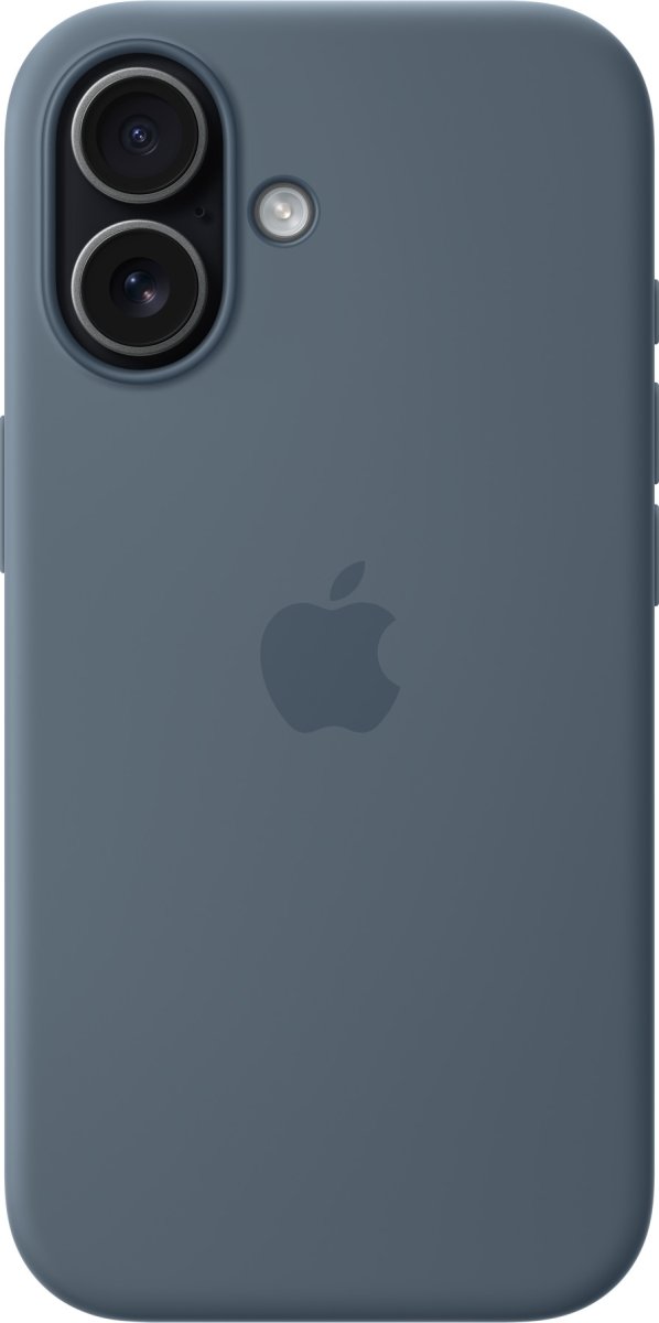 Apple iPhone 17 Silikone Cover, Stålblå