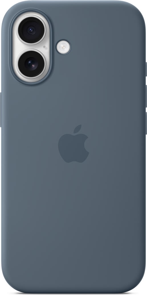 Apple iPhone 17 Silikone Cover, Stålblå