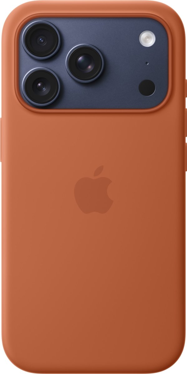 iPhone 17 Pro Silicone Cover, MagSafe, Terrakotta