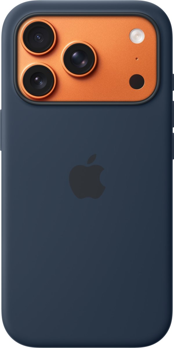iPhone 17 Pro Silicone Cover med MagSafe Midnat