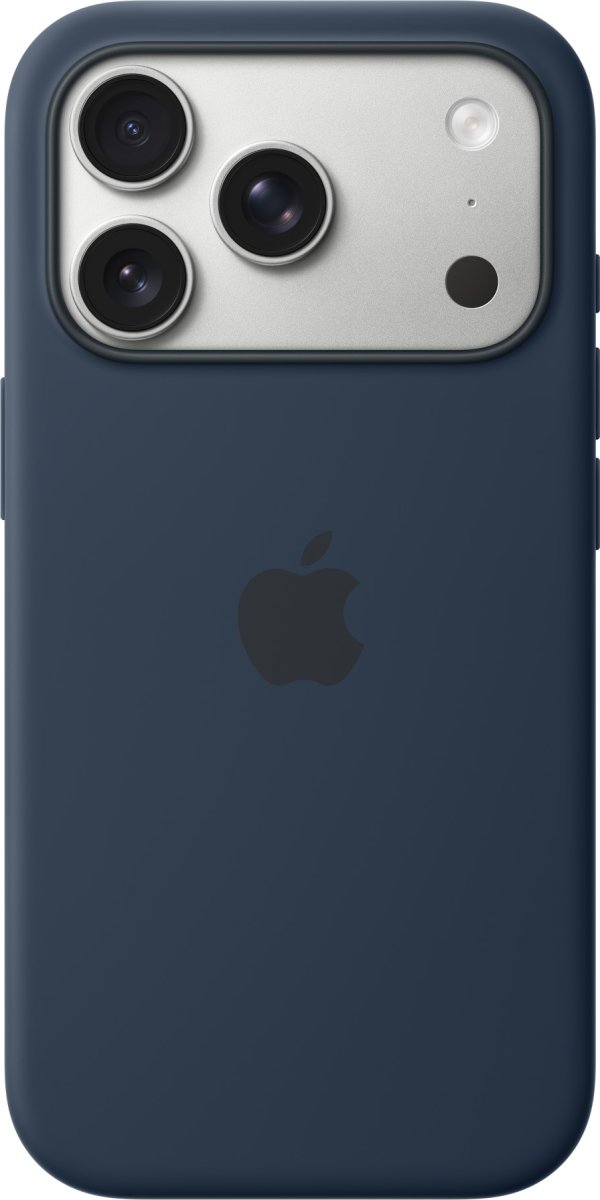 iPhone 17 Pro Silicone Cover med MagSafe Midnat