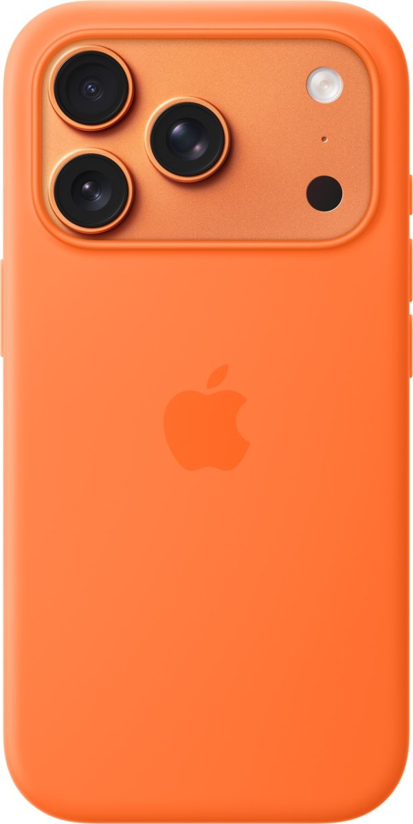 iPhone 17 Pro Silikone Cover med MagSafe – Orange