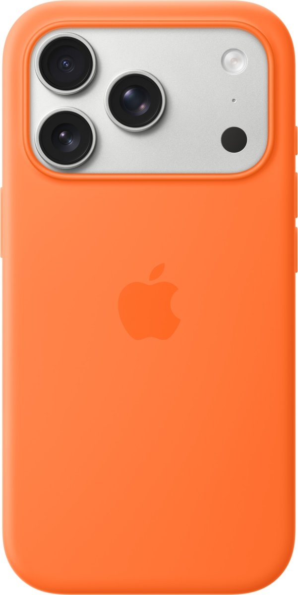 iPhone 17 Pro Silikone Cover med MagSafe – Orange