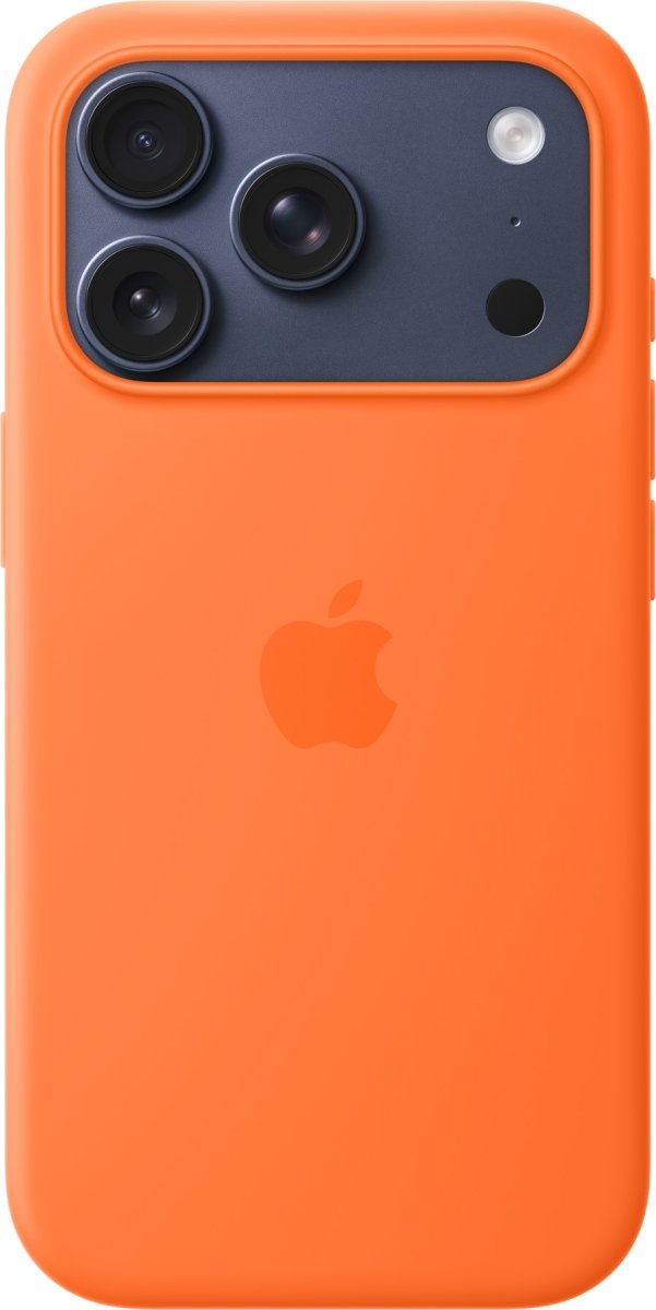 iPhone 17 Pro Silikone Cover med MagSafe – Orange