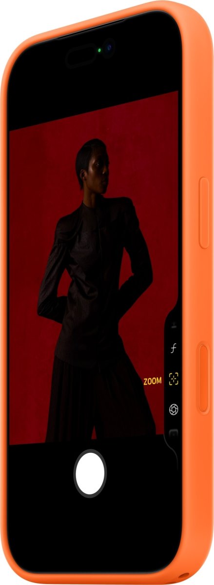 iPhone 17 Pro Silikone Cover med MagSafe – Orange