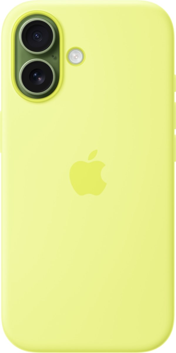 Apple iPhone 17 Silikone Cover, MagSafe, Neongul