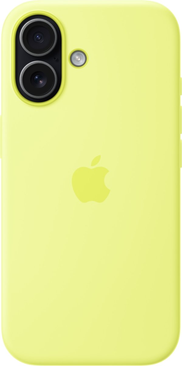 Apple iPhone 17 Silikone Cover, MagSafe, Neongul