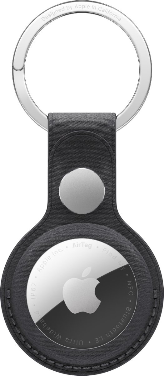 Apple AirTag FineWoven Nøglering - Sort