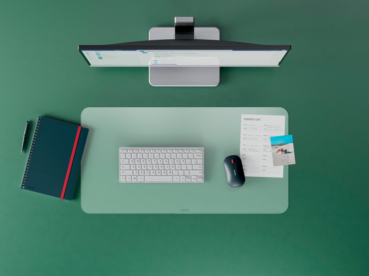 Leitz Skriveunderlag | 36x70 cm | Transparent