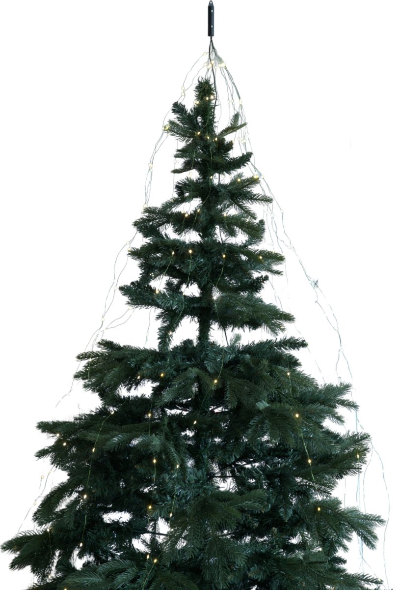 Juletræs top Lyskæde m/345 LED, 15x23 LED, 2,3m