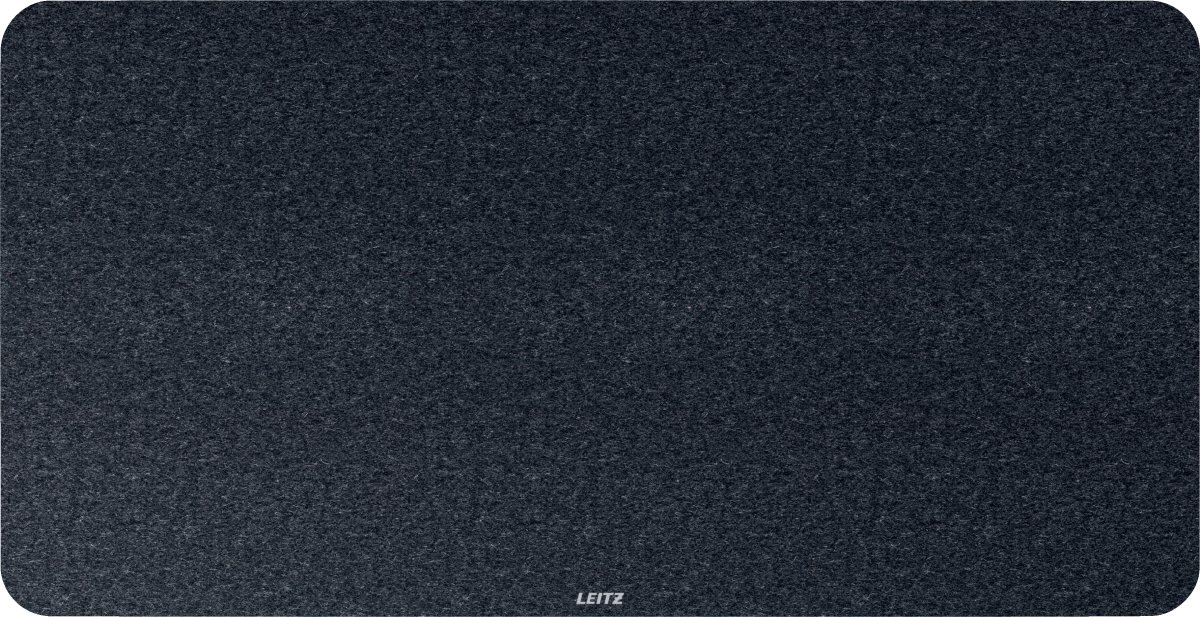 Leitz Skriveunderlag | Filt | 36x70 cm | Mørkegrå