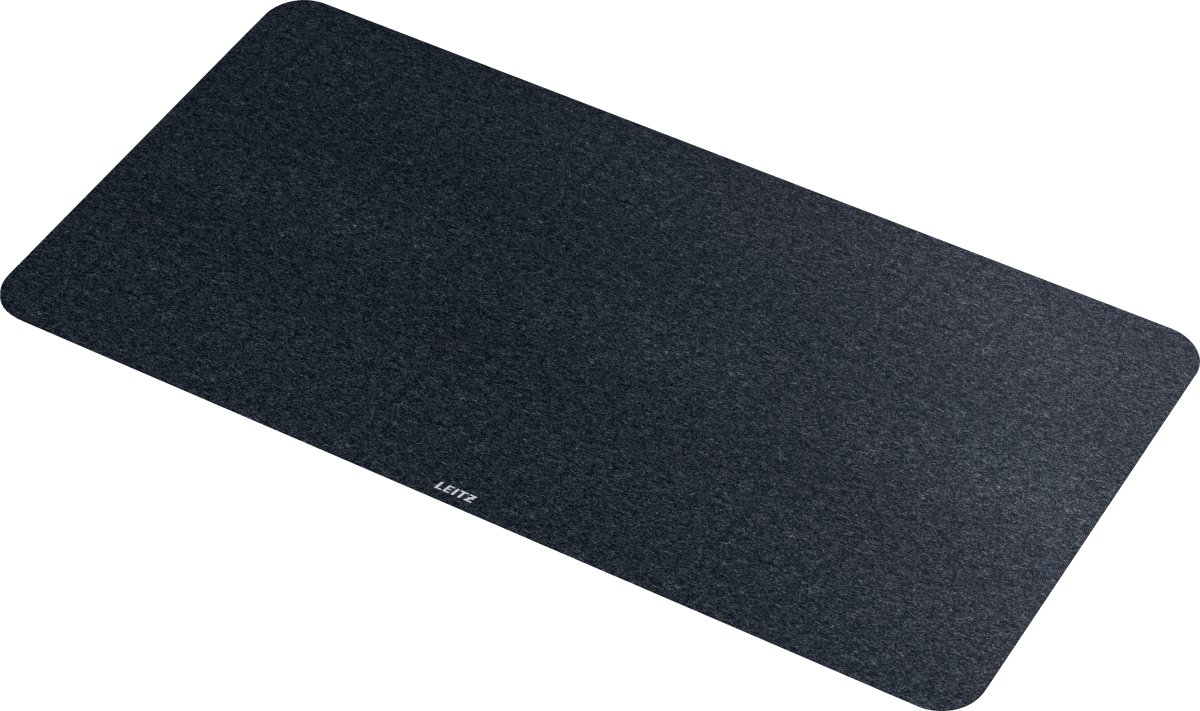 Leitz Skriveunderlag | Filt | 36x70 cm | Mørkegrå