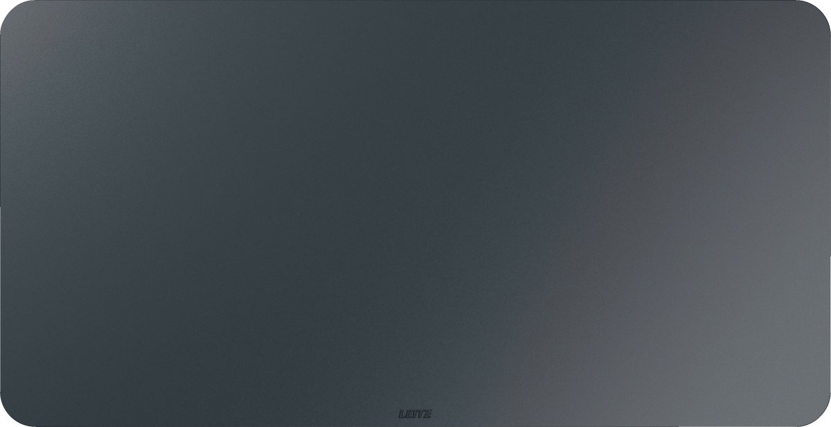 Leitz Skriveunderlag | Læder | 36x70 cm | Mørkegrå