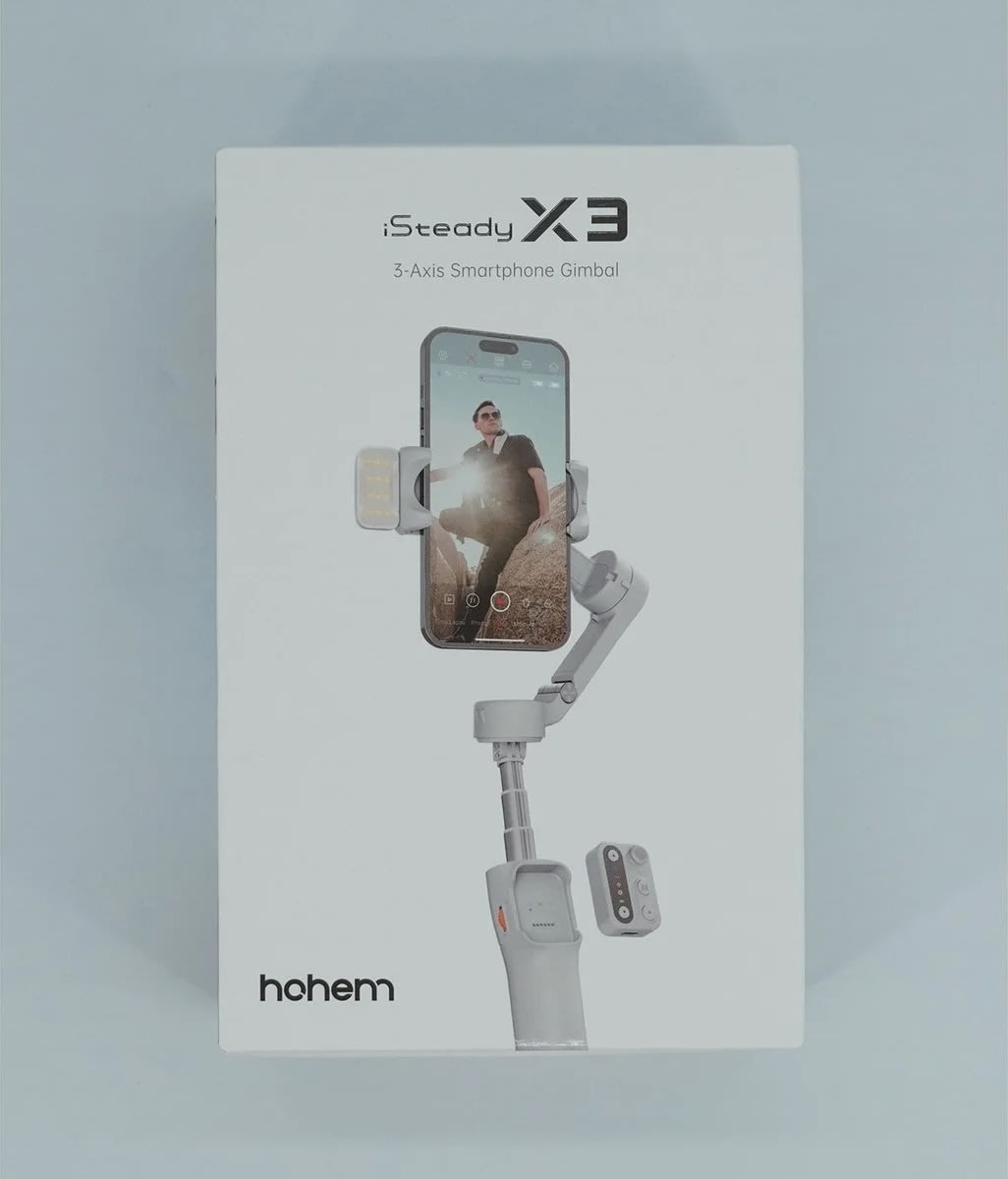 Hohem Smartphone Gimbal iSteady X3, Hvid
