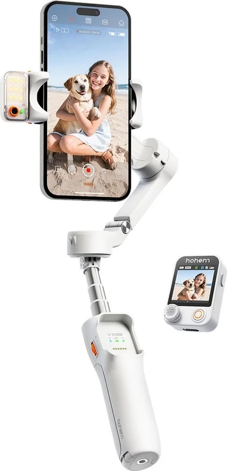 HOHEM Smartphone Gimbal iSteady V3 Ultra, Hvid