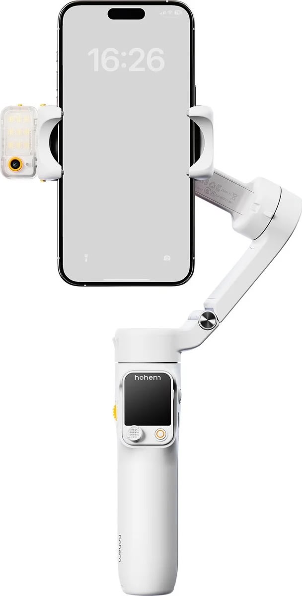 HOHEM Smartphone Gimbal iSteady V3 Ultra, Hvid