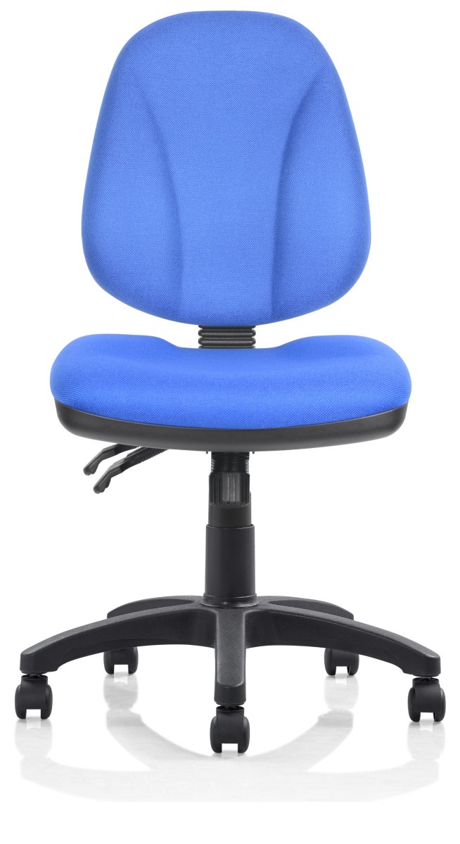 Deluxe kontorstol, blå