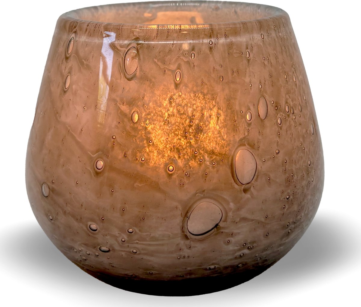 Securit® Stage LUNA, genanvendt glas, grå, 1 stk