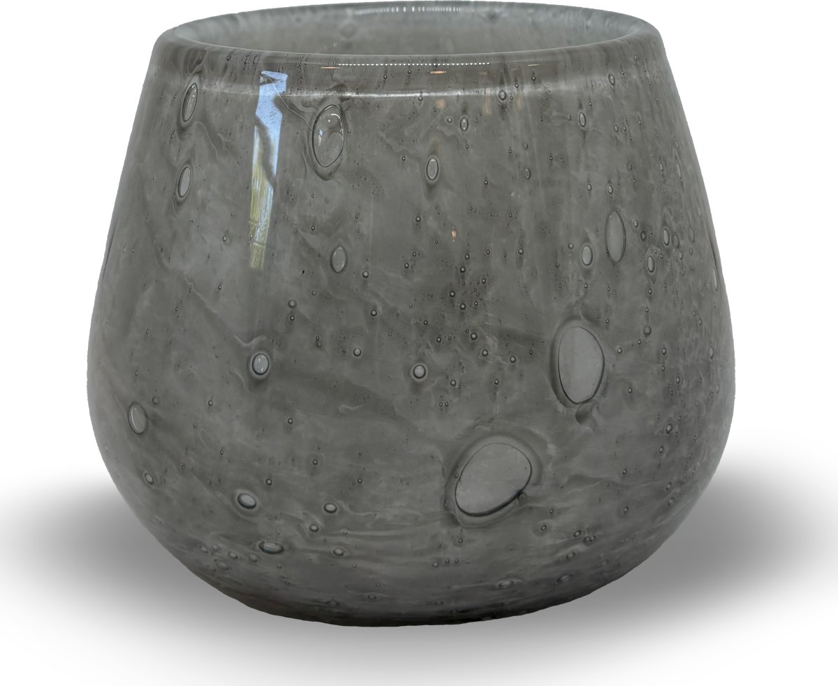 Securit® Stage LUNA, genanvendt glas, grå, 1 stk