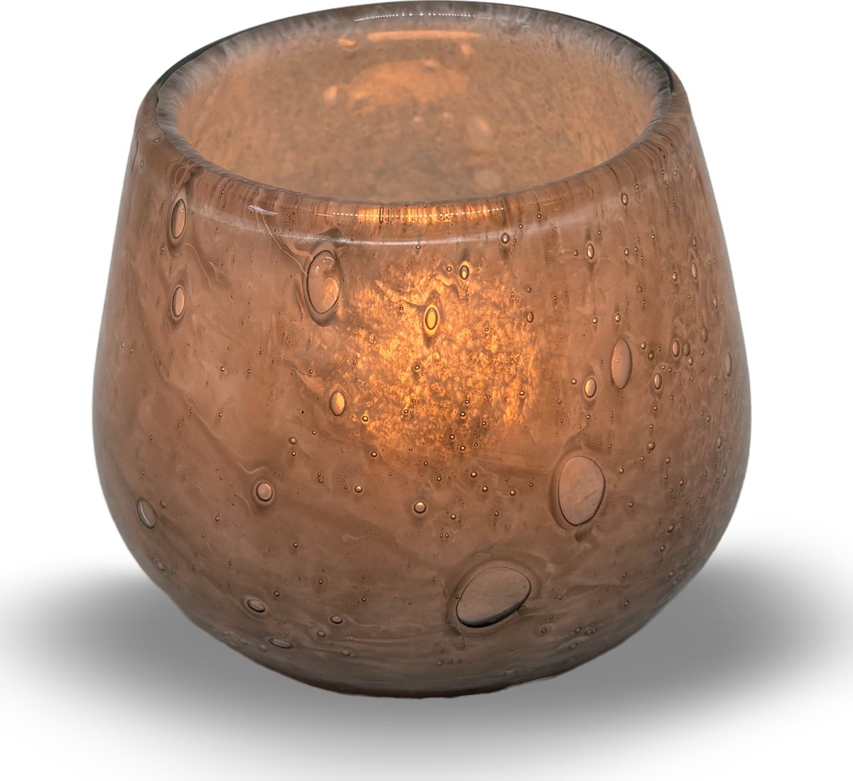 Securit® Stage LUNA, genanvendt glas, grå, 1 stk