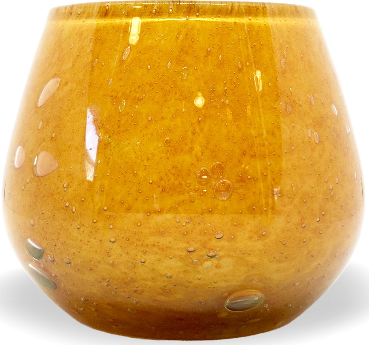 Securit® Stage LUNA, genanvendt glas, orange, 1 st