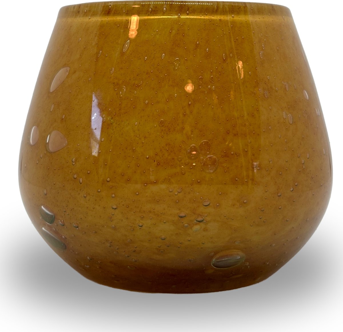 Securit® Stage LUNA, genanvendt glas, orange, 1 st