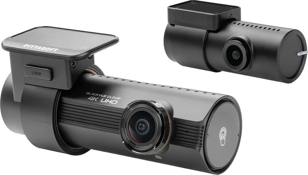 Blackvue Dashcam DR970X-2CH, 64GB, sort