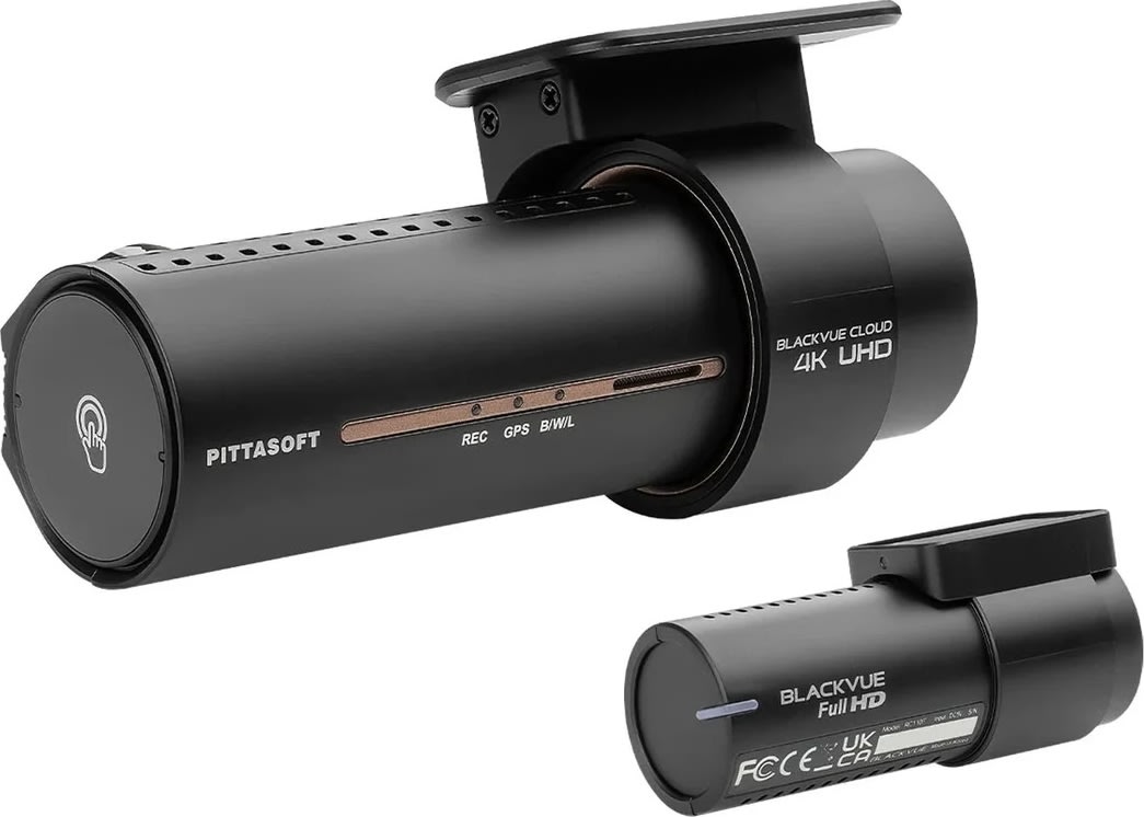 Blackvue Dashcam DR970X-2CH, 64GB, sort