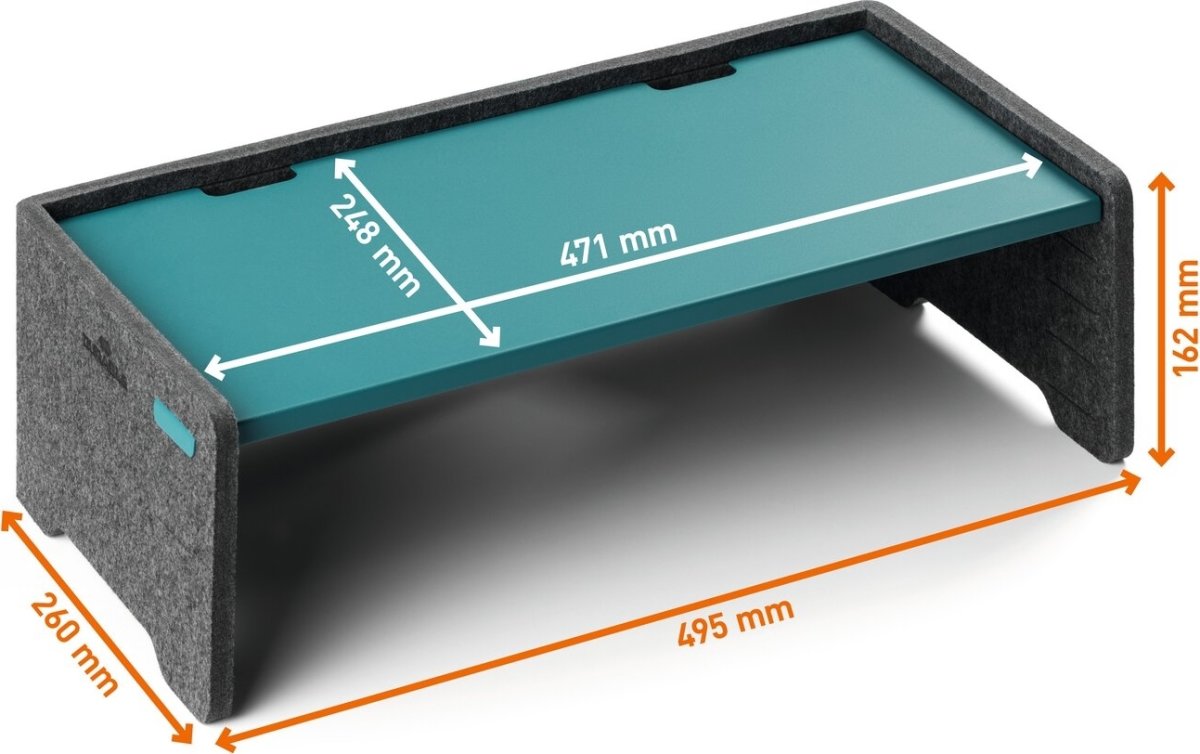 Durable EFFECT Monitor Stander, grøn