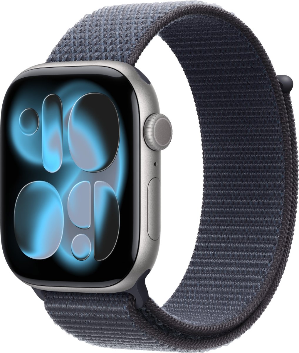 Apple rem, Sport Loop, Stålblå, 46 mm