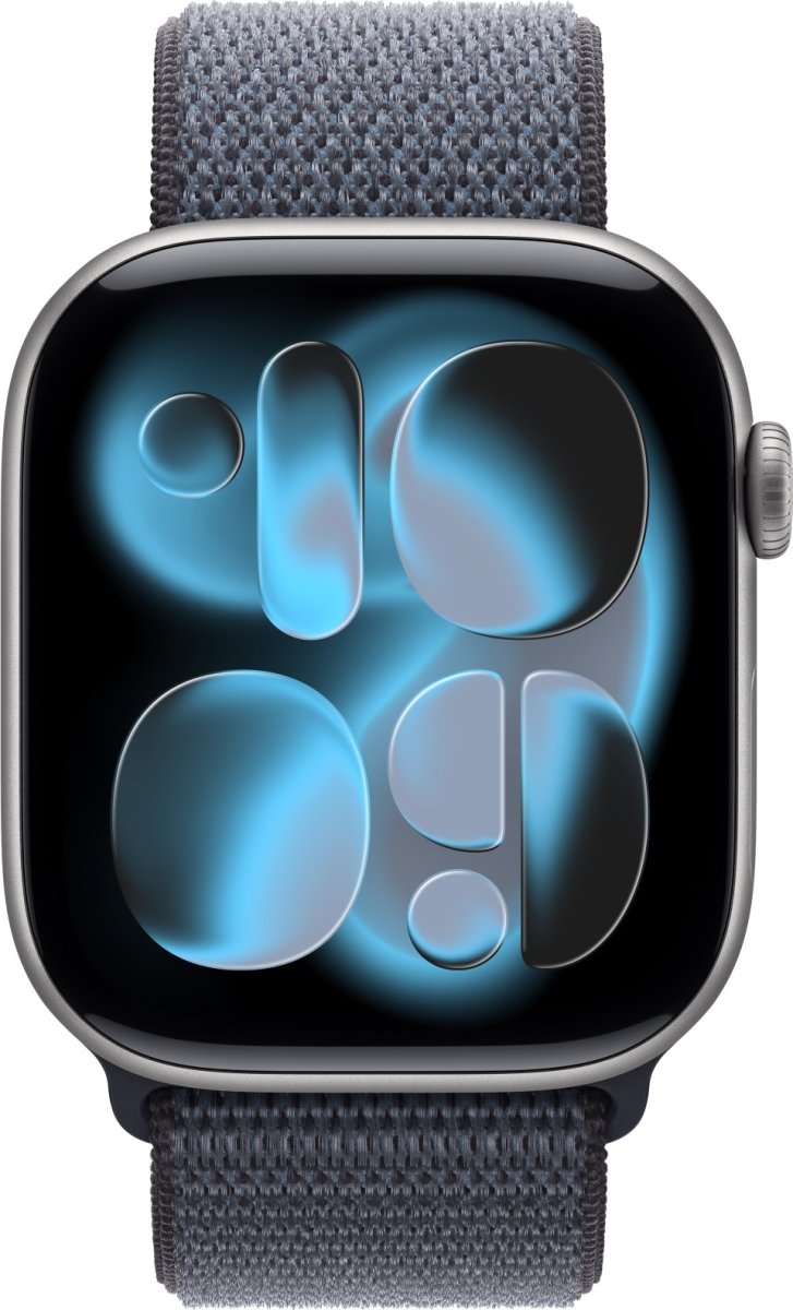 Apple rem, Sport Loop, Stålblå, 46 mm