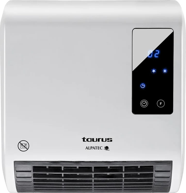 Taurus Varmeblæser Væg/Gulv RCMB231, hvid